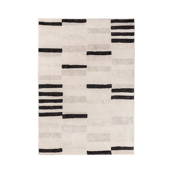 Pilkos spalvos/kreminės spalvos kilimas 120x180 cm Mosaica – Universal