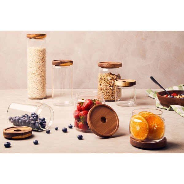 Iš stiklo maisto laikymo indas maistui Tromso – Premier Housewares-image-1