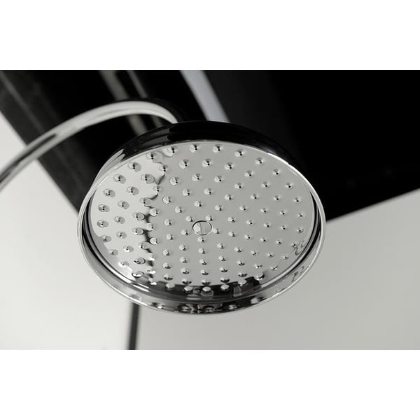 Iš žalvario dušo komplektas blizgios sidabrinės spalvos su dušo galvute/su rankiniu dušu 142 cm Antea – Sapho-image-2