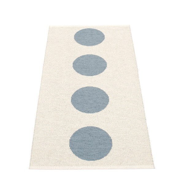 Šviesiai mėlynos spalvos lauko kilimas 70x150 cm Vera Storm – Pappelina-image-1