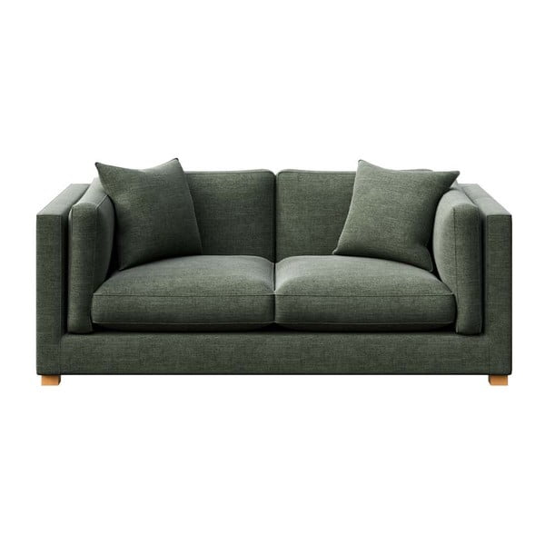 Sofa žalios spalvos 195 cm Pomo – Ame Yens
