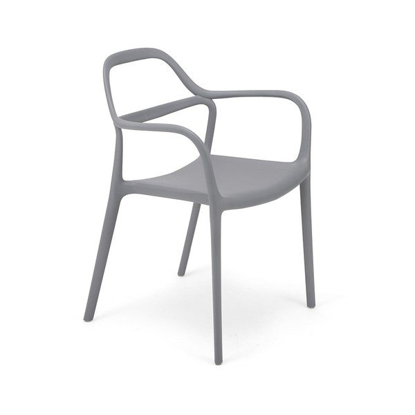 2 pilkų valgomojo kėdžių rinkinys Bonami Essentials Dali Chaur