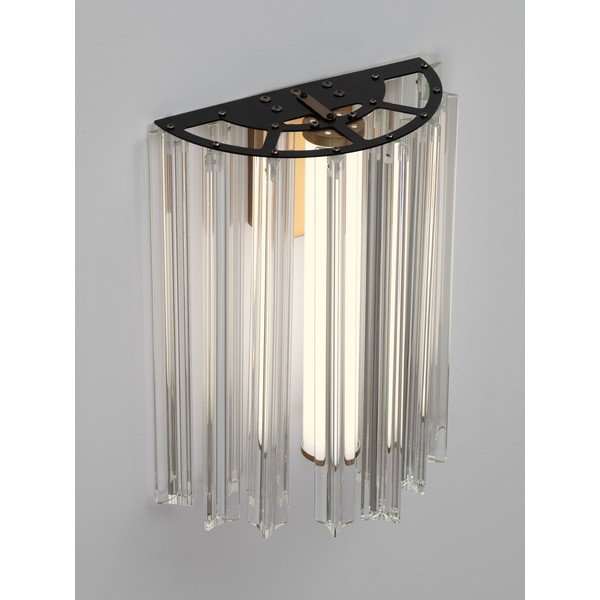 Žalvario spalvos iš stiklo sieninė lempa LED Nol – Nova Luce-image-2