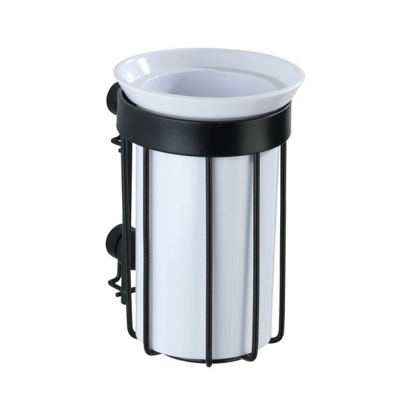 Prie sienos tvirtinamas dantų šepetėlio puodelis Wenko Classic Plus-image-2