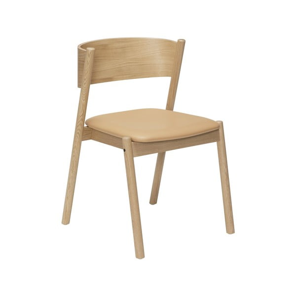Ąžuolinės valgomojo kėdės Oblique - Hübsch