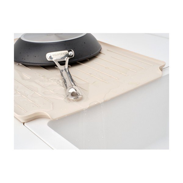 Smėlio spalvos iš metalo dviejų aukštų kiaurasamtis 42x51 cm – Brabantia-image-3