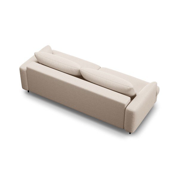 Smėlio spalvos sulankstoma/su sandėliavimo vieta sofa 233 cm Naomi – Micadoni -image-2