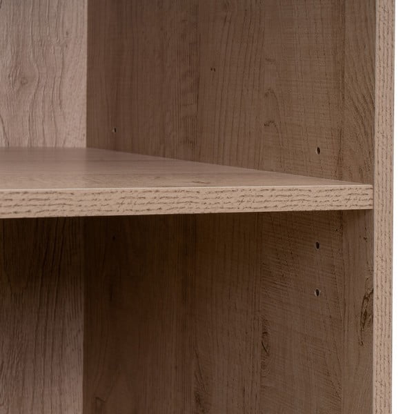Natūralios spalvos atvira modulinė spinta iš ąžuolo 60x180x45 cm Modular – Casa Selección-image-4