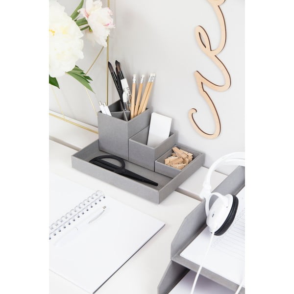 Pilka 4 dalių pieštukinė su daiktadėže Bigso Box Of Sweden Lena-image-1