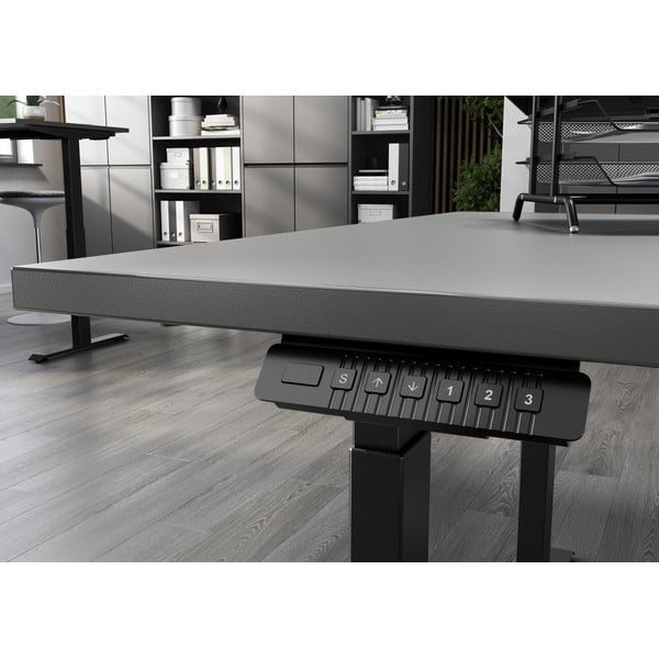 Elektra reguliuojamas aukštis reguliuojamas darbo stalas 80x140 cm Bedano – Germania-image-3