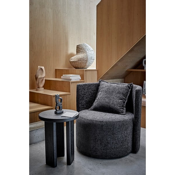 Apvalios formos šoninis stalas iš eglės ø 40 cm Mimola – Bloomingville-image-1