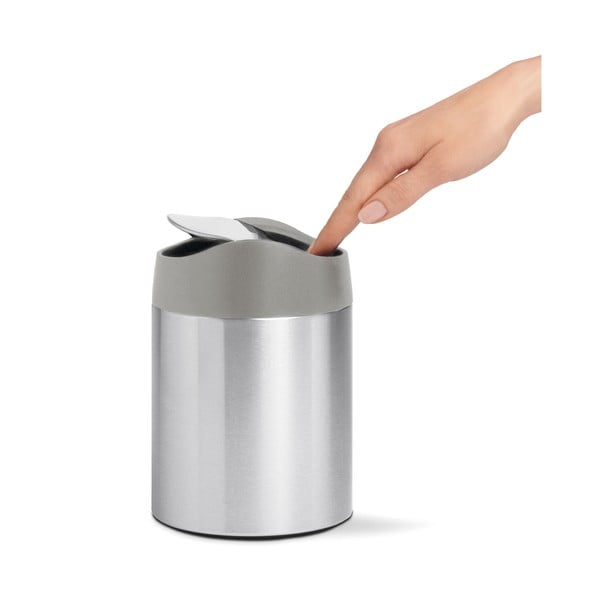 1,5 l nerūdijančio plieno šiukšliadėžė Mini - simplehuman-image-2