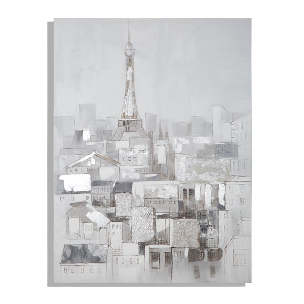 Mauro Ferretti Dipinto Su Tela Paris Stogai, 90 x 120 cm