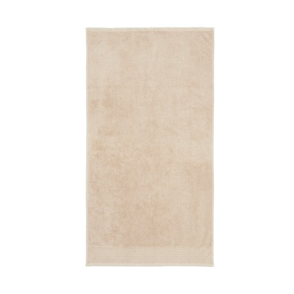 Iš medvilnės vonios rankšluostis smėlio spalvos 70x120 cm – Bianca