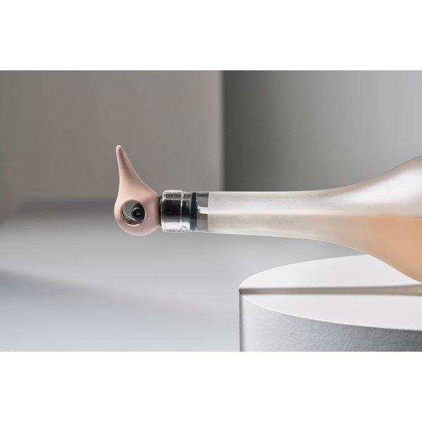 Rožinis silikoninis vyno kamštis Zone Rocks-image-3