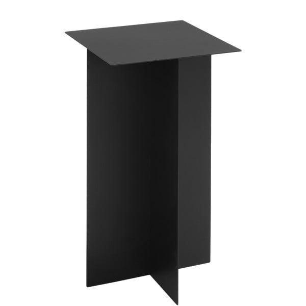 "Custom Form Oli" juodas kavos staliukas, 30 x 30 cm