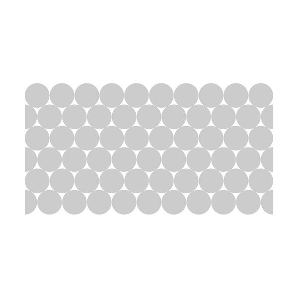 Lipdukai 50 vnt. ant lango 10x10 cm Clackout Circle – Ambiance-image-2