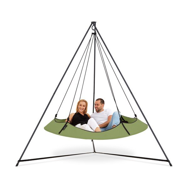 Žaliosios sodo sūpynės su stovu - Hangout Pod-image-2