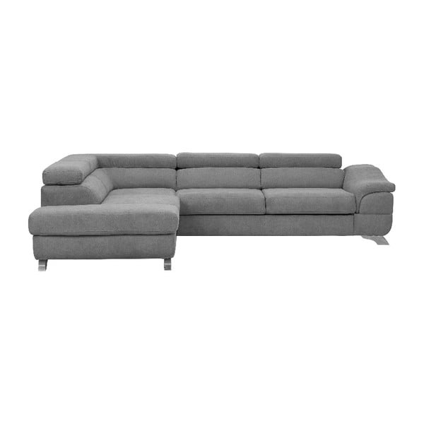 Šviesiai pilka "Windsor & Co Sofas Gamma" sofa-lova, kairysis kampas