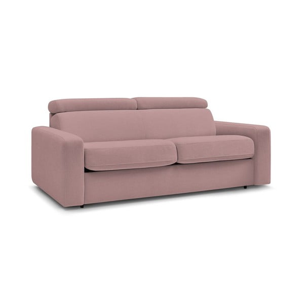 Sulankstoma sofa rožinės spalvos 195 cm Monaco – Bobochic Paris-image-3