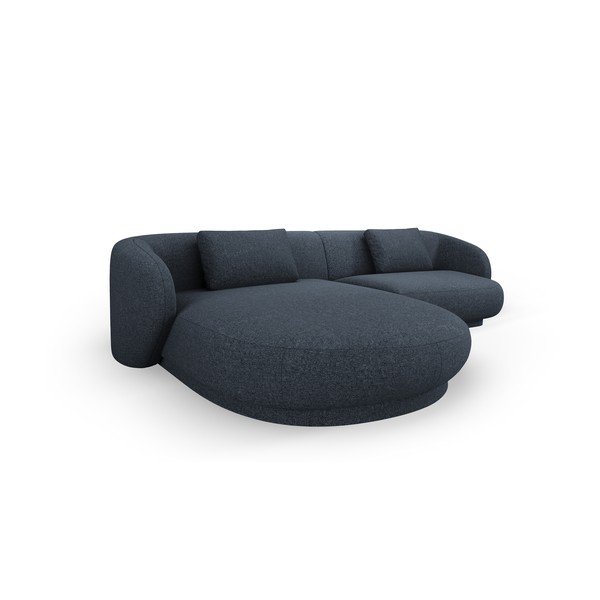 Kampinė sofa tamsiai mėlynos spalvos Camden – Cosmopolitan Design-image-3