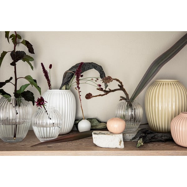 Pūsto stiklo vaza Kähler Design, aukštis 14 cm-image-4