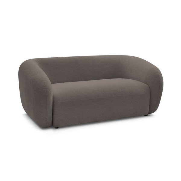 Taupe spalvos sofa iš šenilinio audinio 160 cm Celine – Bobochic Paris-image-2