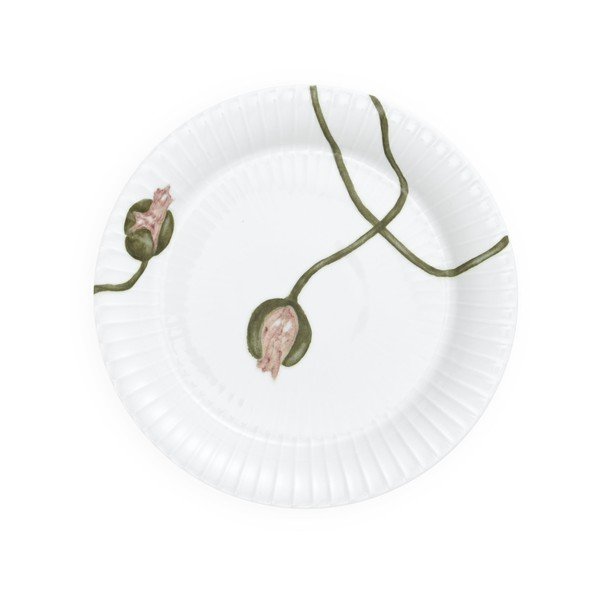 Balta porcelianinė lėkštė Kähler Design Hammershøi Poppy, ø 19 cm-image-2