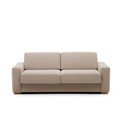 Sulankstoma sofa smėlio spalvos 224 cm Anley – Kave Home