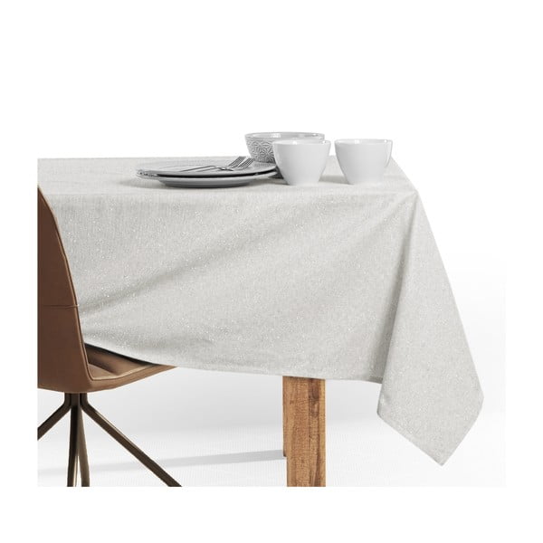 Kreminė staltiesė DecoKing Sparkle Cream, 140 x 400 cm-image-3