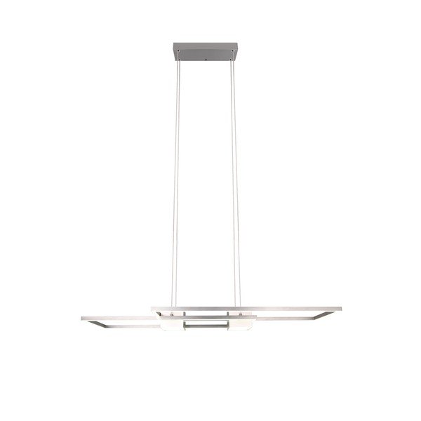 Kabantis šviestuvas sidabrinės spalvos LED su nuotolinio valdymo funkcija/su pritemdymo funkcija Albany – Trio