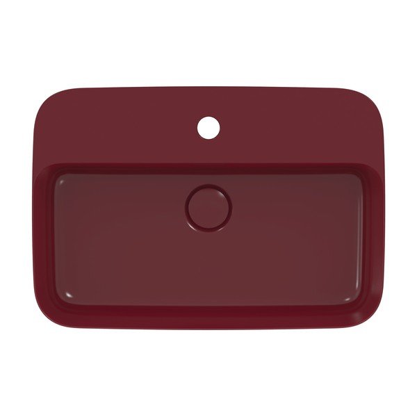 Iš keramikos praustuvas bordo spalvos 55x38 cm Ipalyss – Ideal Standard-image-2