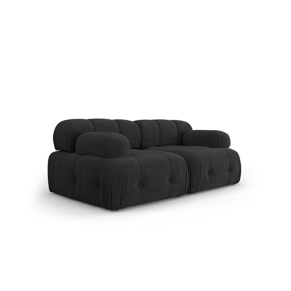 Sofa juodos spalvos 192 cm Ferento – Cosmopolitan Design-image-2