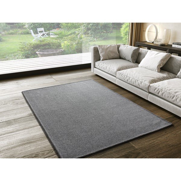 Kilimas pilkos spalvos 120x170 cm Saffi – Universal-image-1