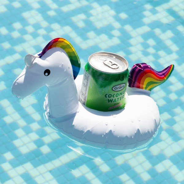 "InnovaGoods" Vienaragis pripučiamas gėrimo žiedas-image-1