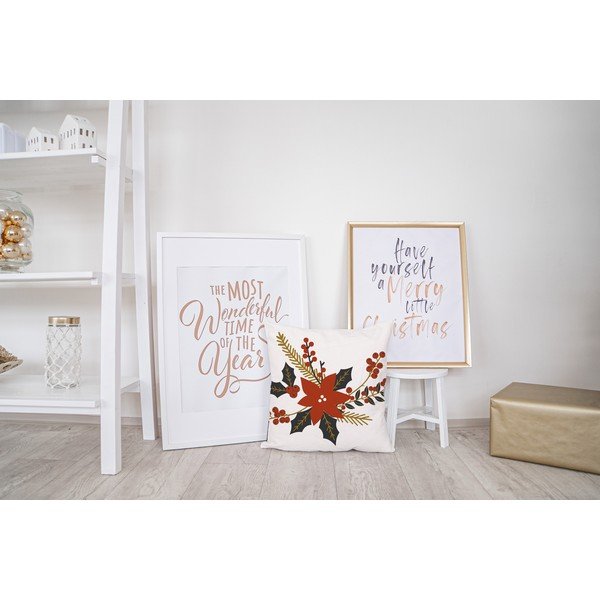 Dekoratyvinė pagalvėlė su Kalėdų motyvu 45x45 cm Christmas Star – Butter Kings-image-2