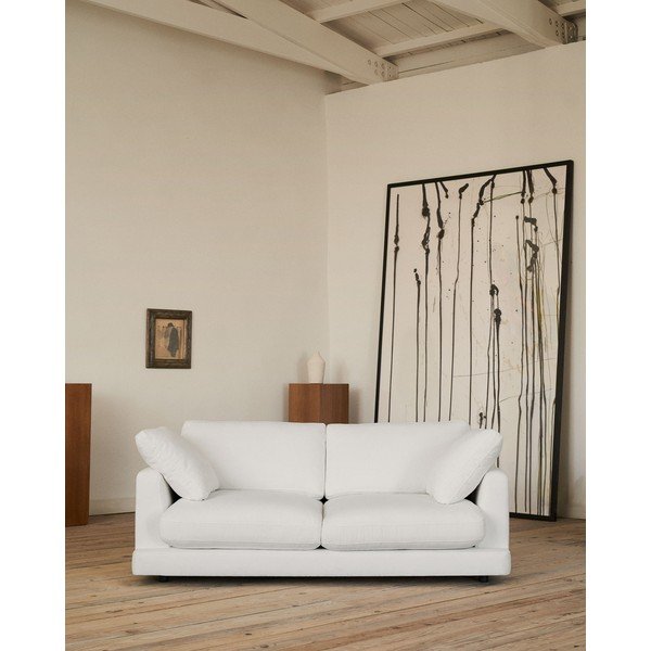 Sofa kreminės spalvos 210 cm Gala – Kave Home-image-3