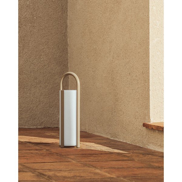 Nešiojamas lauko šviestuvas LED USB ø 16 cm Leros – Kave Home-image-1