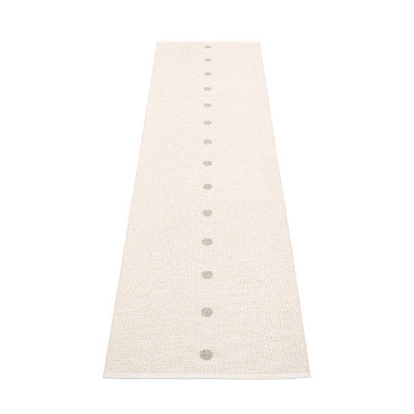 Smėlio spalvos/kreminės spalvos lauko kilimas 70x280 cm Peg Linen Vanilla – Pappelina-image-2