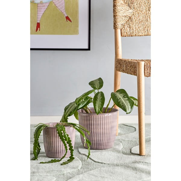 Iš metalo gėlių vazonų dangteliai 2 vnt. ø 21,5 cm Kenzie – Bloomingville-image-1