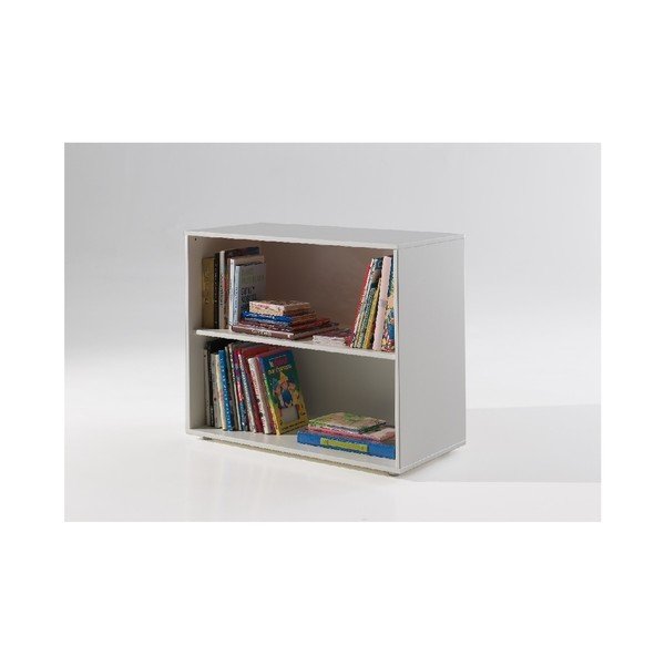 Balta knygų spinta Vipack Highsleeper-image-1