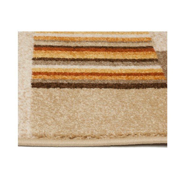 Rudos ir smėlio spalvos kilimas "Universal Boras Beige", 57 x 110 cm-image-1