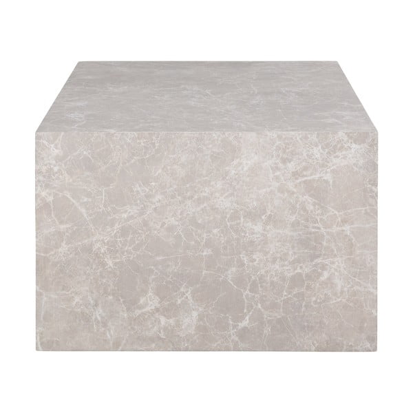 Kavos staliukas smėlio spalvos su marmuro dekoru 60x80 cm Prague – House Nordic-image-3