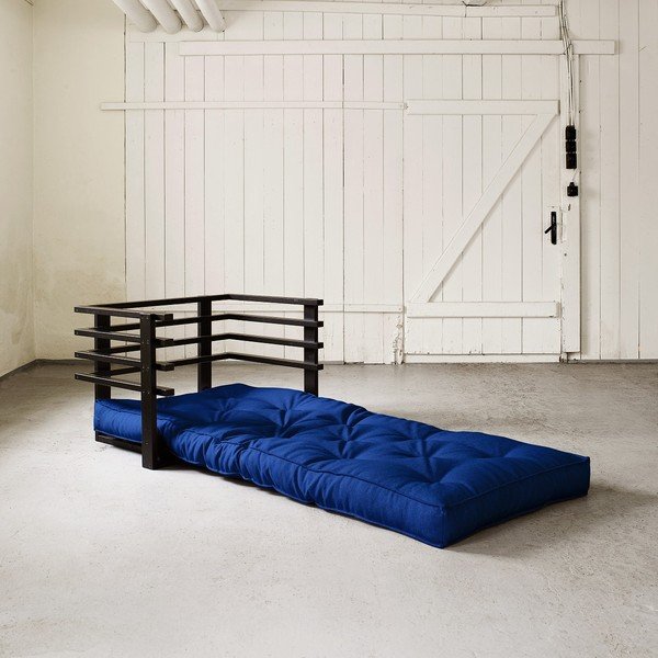 Sulankstomas fotelis "Karup Funk Black/Royal-image-1