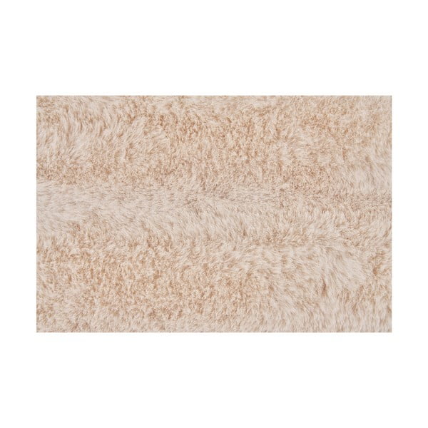 Kreminės spalvos iš dirbtinio kailio antklodė ir pledas 130x180 cm Galena – House Nordic-image-4