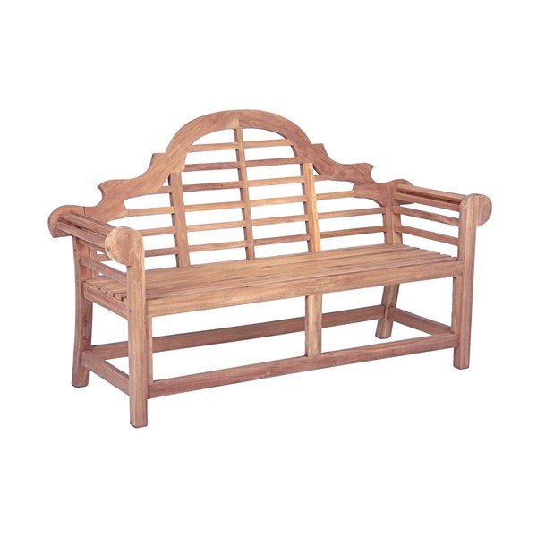 Medžio masyvo sodo suoliukas natūralios spalvos Picadilli – Garden Pleasure