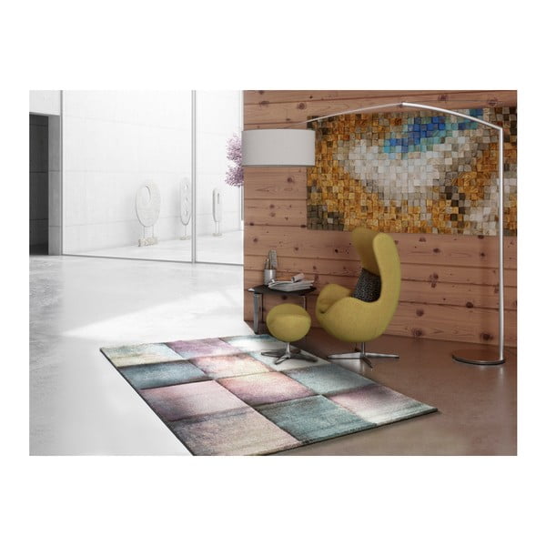 Universalus kilimas Pinky Squaro Multi, 140 x 200 cm-image-1