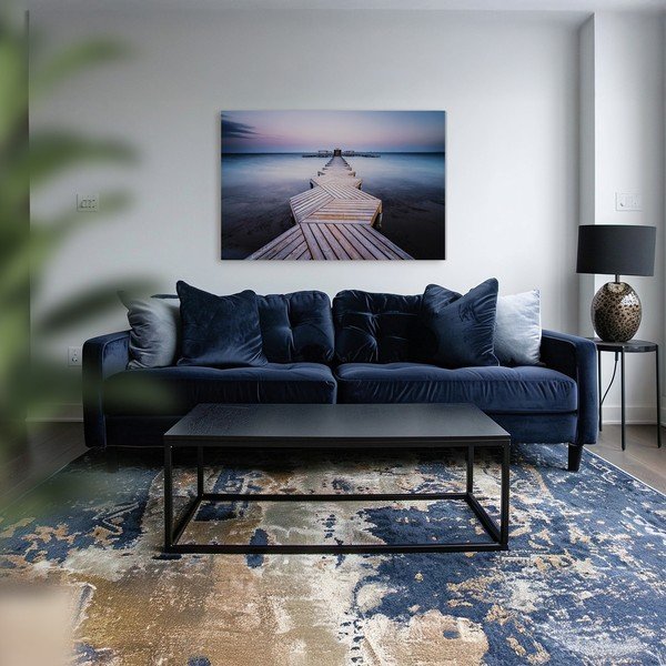 Paveikslas 113x85 cm Twilight Pier – Styler-image-2