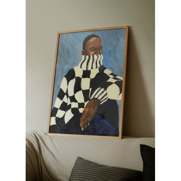 Plakatas 50x70 cm Check – Hanna Peterson – The Poster Club-image-1