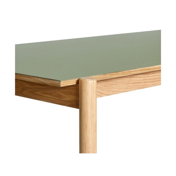 Valgomojo stalas iš ąžuolo masyvo 107x190 cm Oblique – Hübsch-image-3